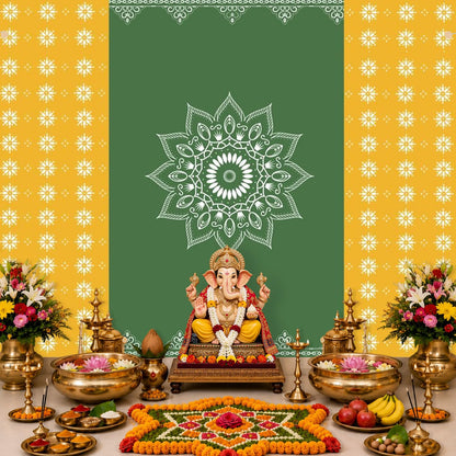 Party Propz Traditional Backdrop Decoration Cloth