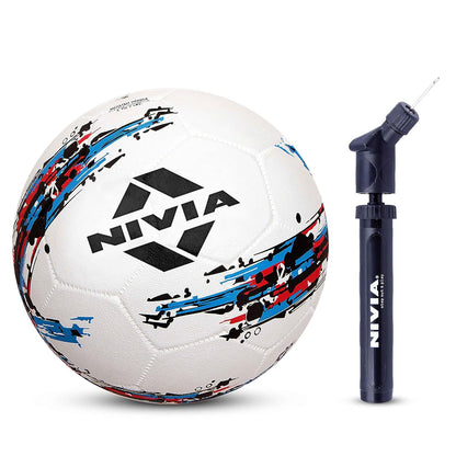 Nivia Storm White Rubber Football (White)Football
