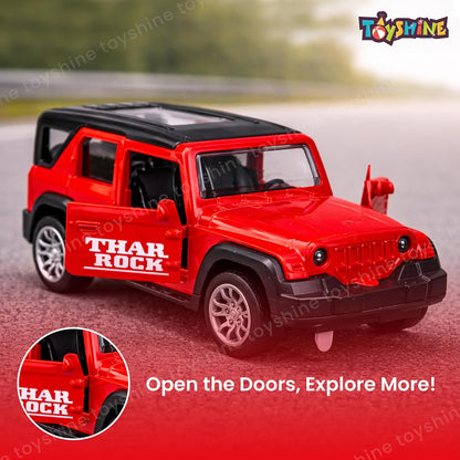 Toyshine Thaar Pullback Die Cast Car (Red)