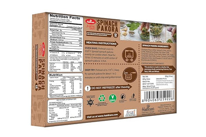 Haldirams Spinach Pakora - PUSHMYCART