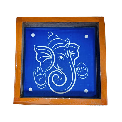 Anciently Ganesha Rangoli Stencil Wooden