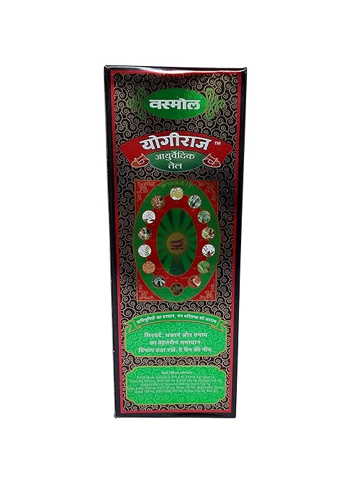 Vasmol Yogiraaj Ayurvedic Hair Oil - Thanda Tel