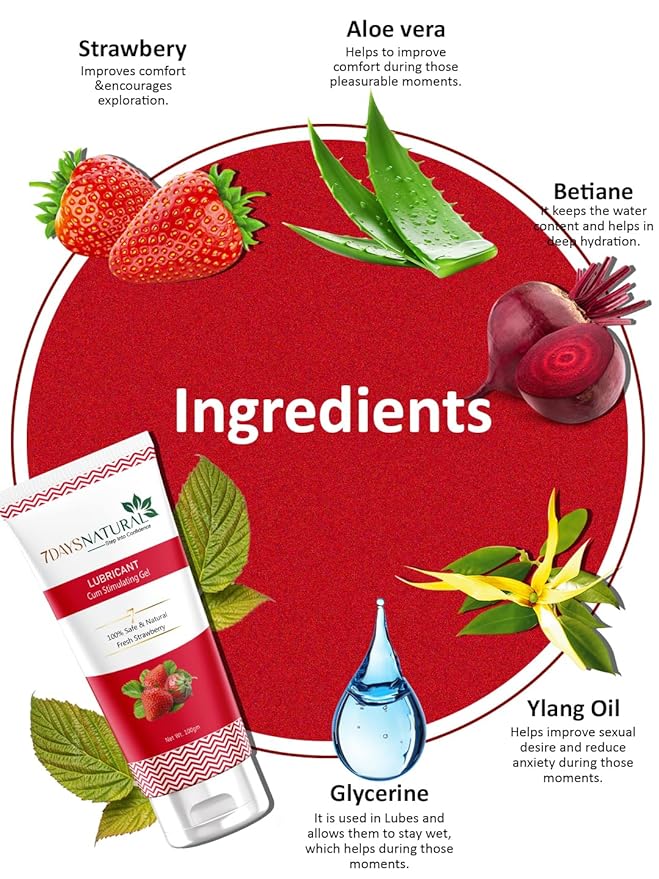 7Days Natural Lubricant Gel For Men & Women