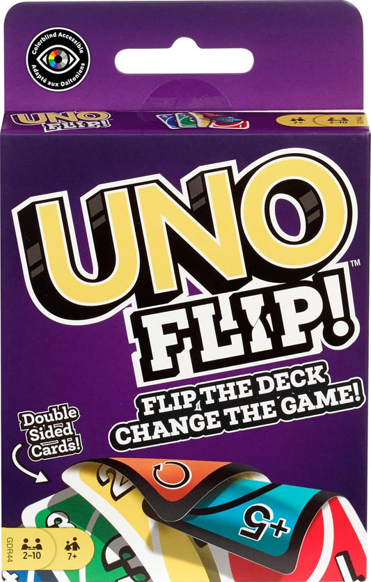 Mattel UNO Flip - Double Sided Card Game