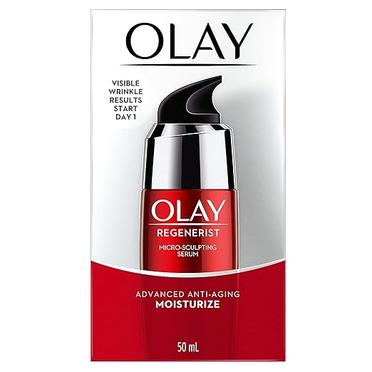 Olay Regenerist Micro-Sculpting Serum with Hyaluronic Acid Face Moisturizer