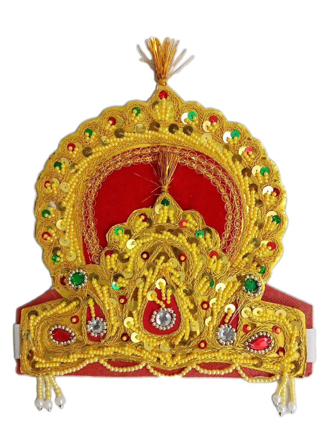 BookMyCostume Mythological Character Multicolor Crown
