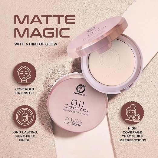 Colors-Queen-2-in-1-Oil-Control-Compact-Powder