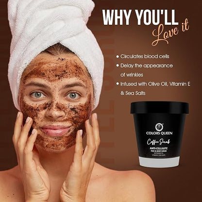 Colors-Queen-Anti-Cellulite-Coffee-Face-&-Body-Scrub-