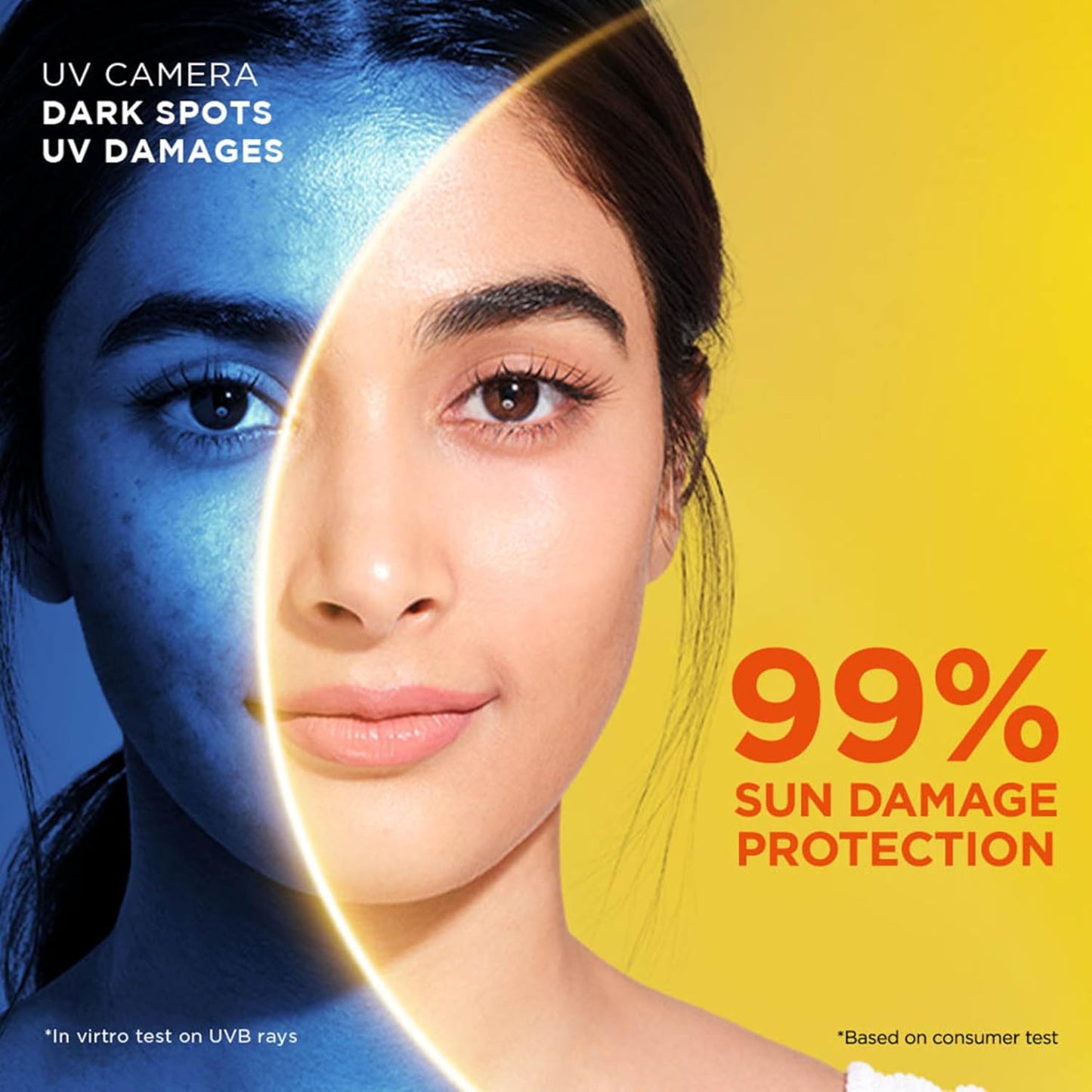 Garnier Super UV Invisible Serum Sunscreen SPF 50 PA++++ - PUSHMYCART
