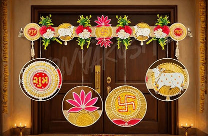 Divyakosh Artificial Flower Toran for Door Decoration