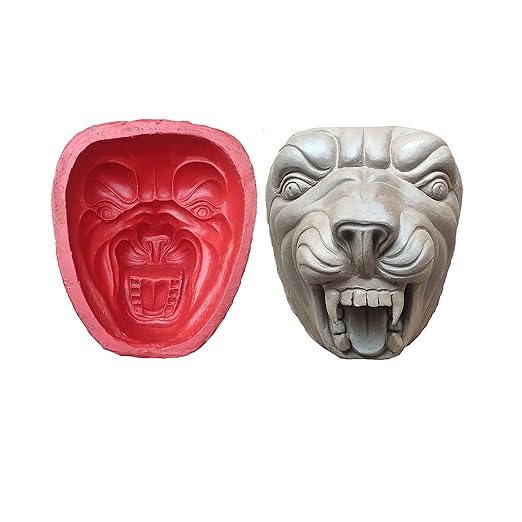 Lion face mold B31