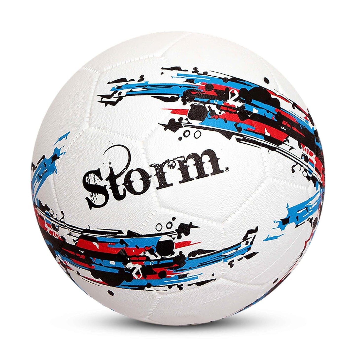 Nivia Storm White Rubber Football (White)Football