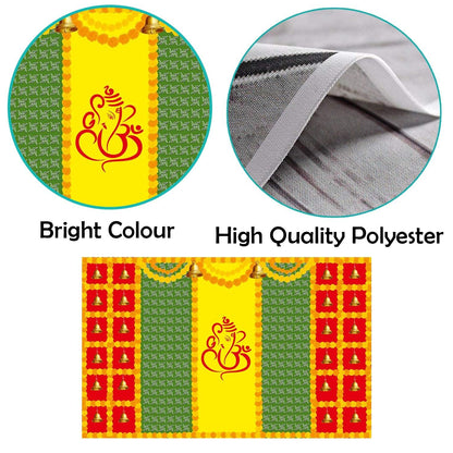 Party Propz Ganpati Backdrop Decoration