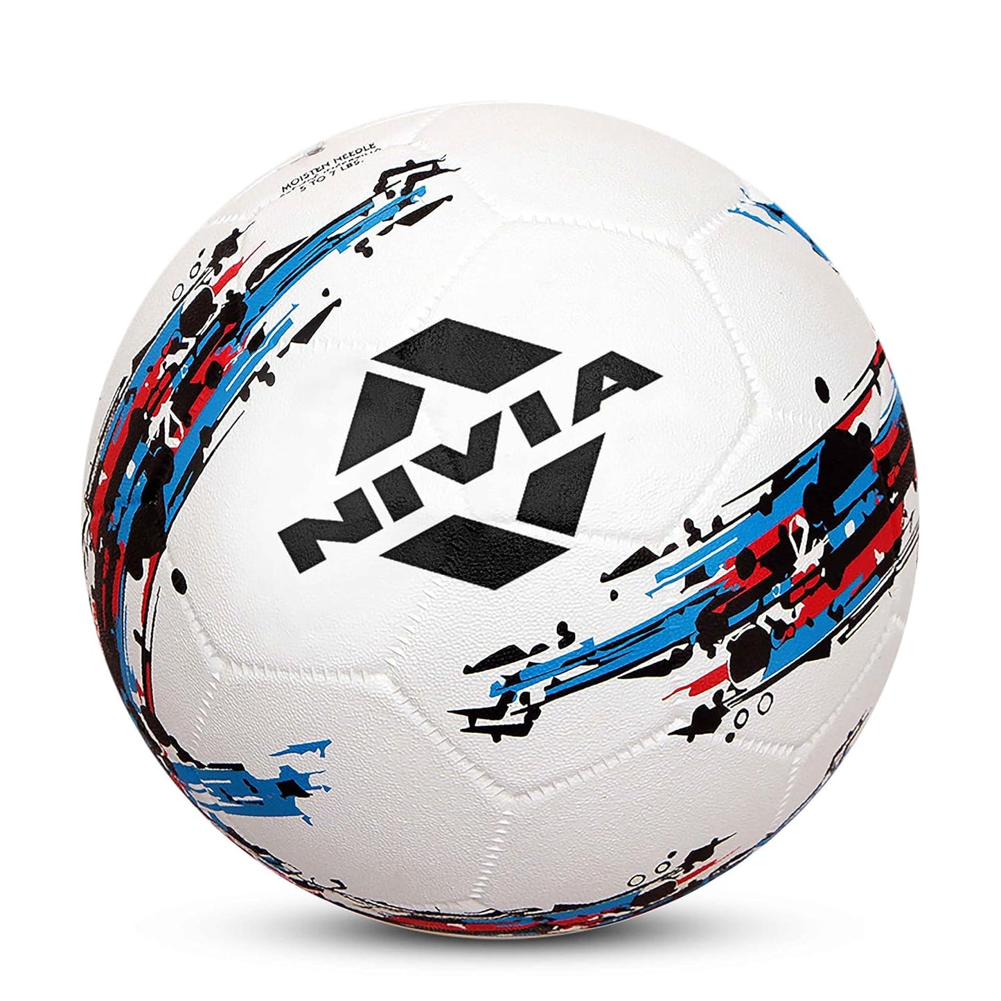Nivia Storm White Rubber Football (White)Football