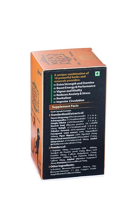 Mens Drive Herbal Ayurvedic Health