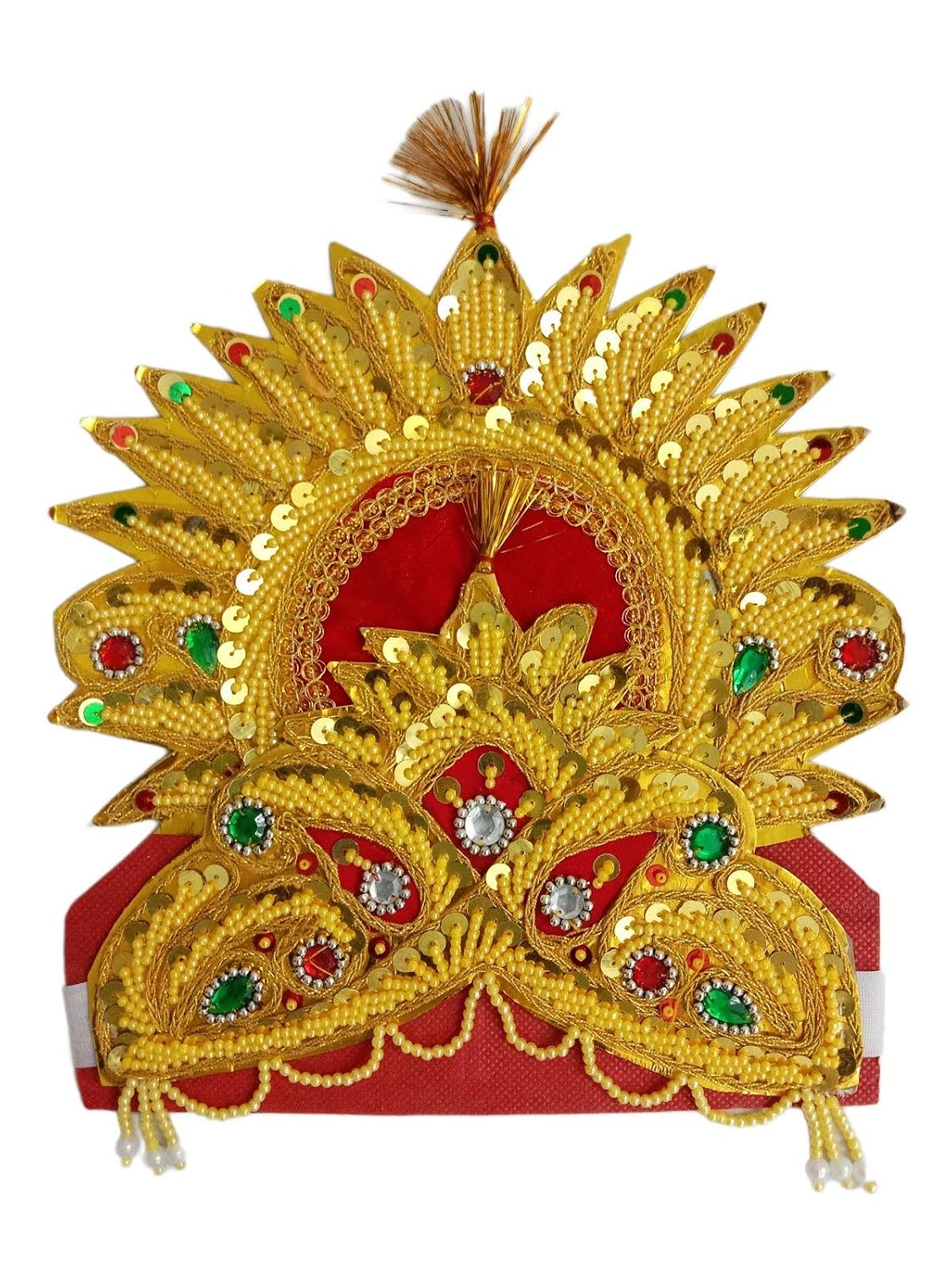 BookMyCostume Shri Ram Hindu God Crown