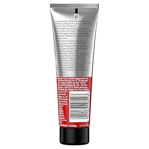 Olay Regenerist Advanced Anti-Ageing Revitalizing Skin Cream Face Wash Cleanse