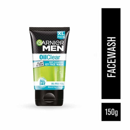 Garnier Men Oil Clear Clay D Tox Facewash