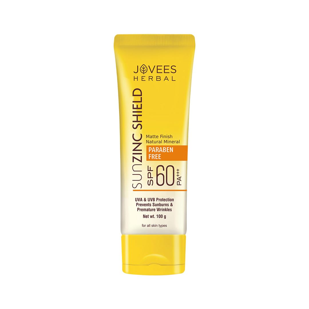 Jovees Sun Zinc Shield SPF 60 PA+++ Sunscreen