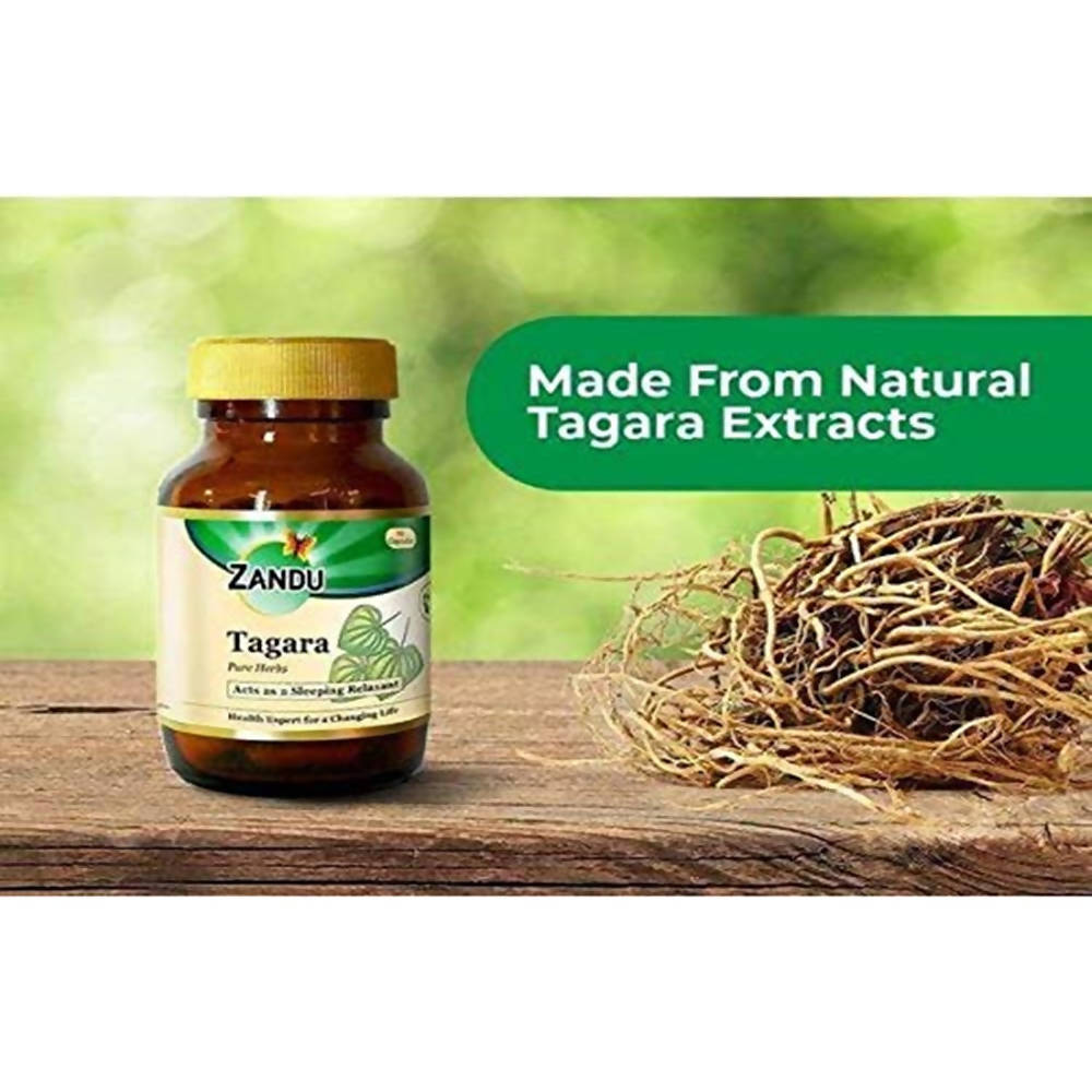 Zandu Tagara Pure Herbs Capsules