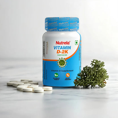 Patanjali Nutrela Vit D2k Natural Tab Vanilla