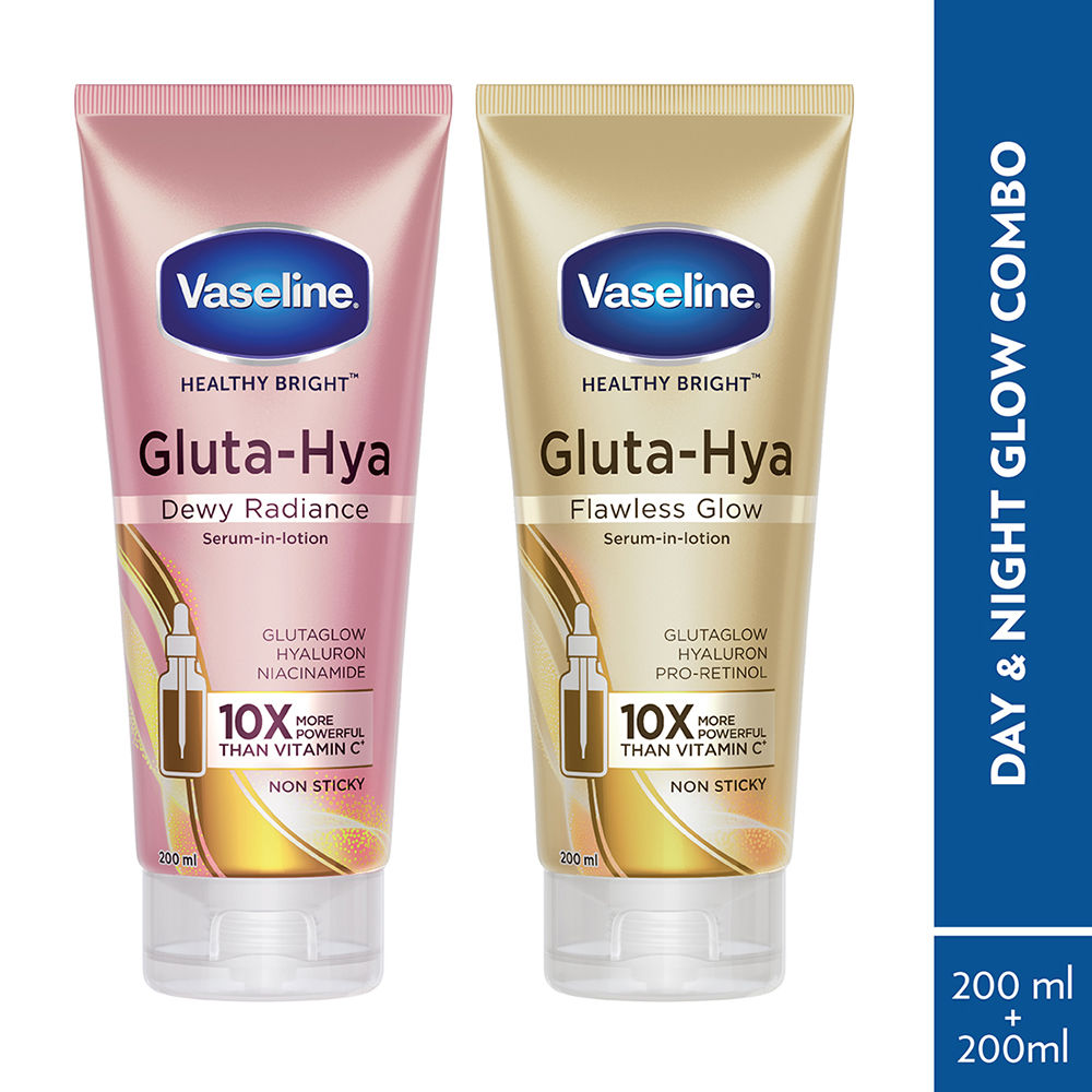 Vaseline Gluta Hya Glow Combo