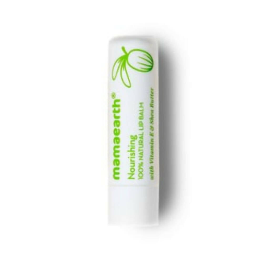 Mamaearth Nourishing 100% Natural Lip Balm With Vitamin E and Shea Butter