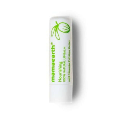 Mamaearth Nourishing 100% Natural Lip Balm With Vitamin E and Shea Butter