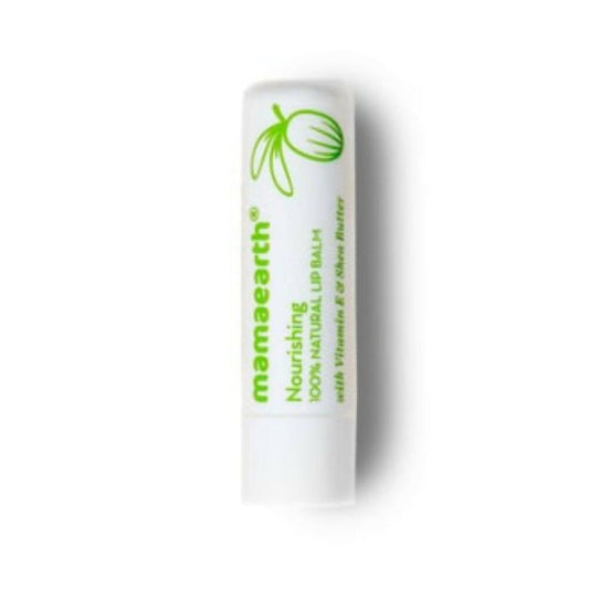Mamaearth Nourishing 100% Natural Lip Balm With Vitamin E and Shea Butter