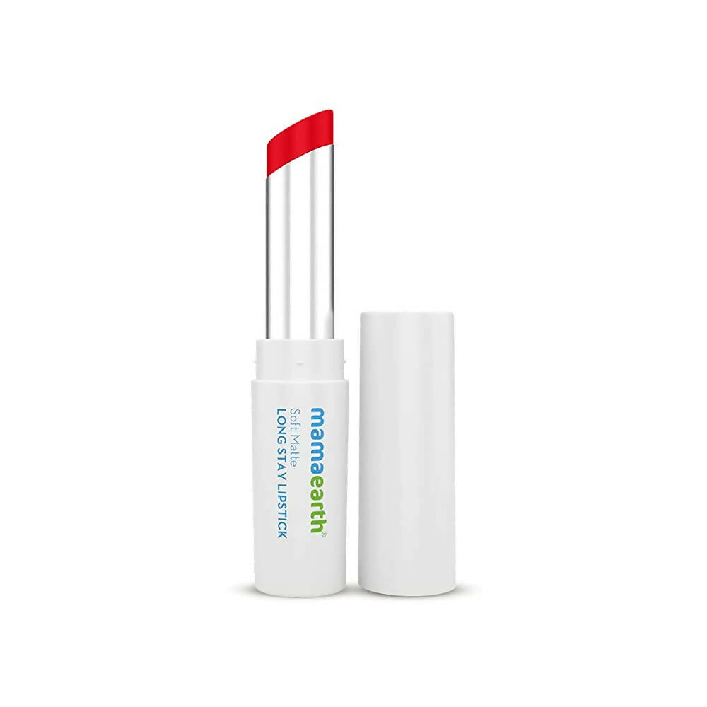 Mamaearth Soft Matte Long Stay Lipstick | Red Dahlia