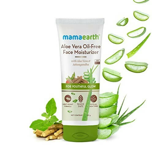 Mamaearth Aloe Vera Oil|Free Face Moisturizer