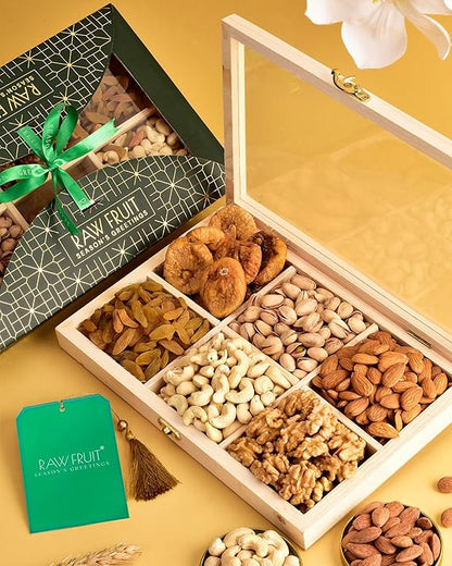Hyperfoods® 4 Rakhi With Dry Fruits Combo