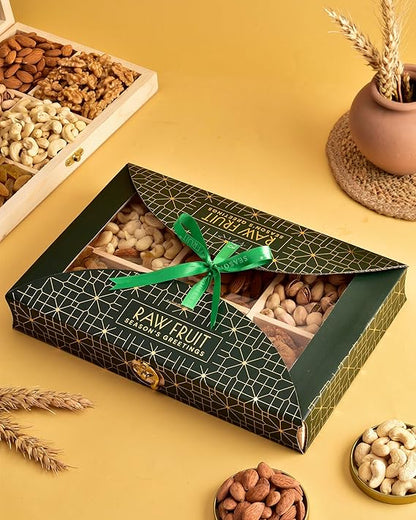 Hyperfoods® 4 Rakhi With Dry Fruits Combo