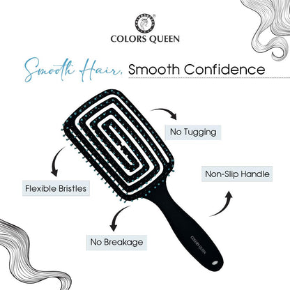 Colors-Queen-Rectangular-Hair-Brush