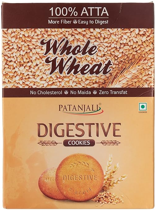 Patanjali Digestive Whole Wheat Biscuits
