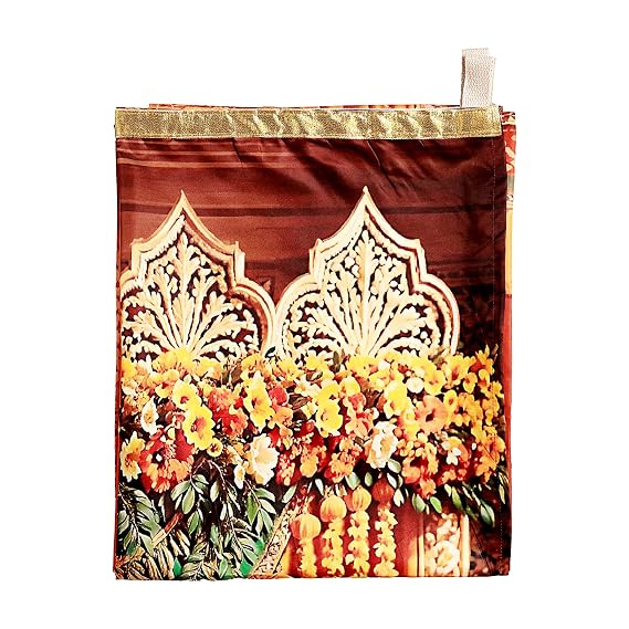 Ganpati Decoration Digital Background