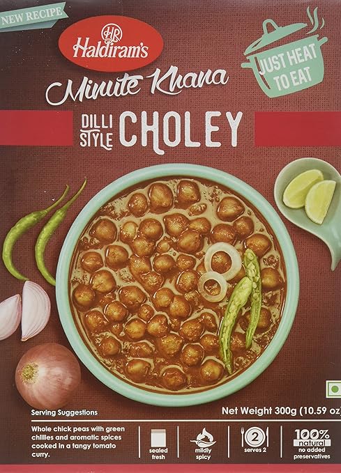 Haldirams Minute Khana Dilli Style Choley - PUSHMYCART
