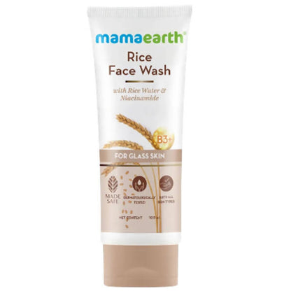 Mamaearth Rice Face Wash With Rice Water and Niacinamide