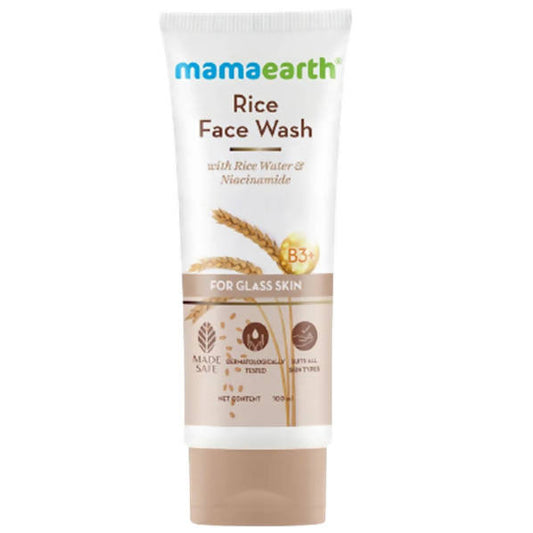 Mamaearth Rice Face Wash With Rice Water and Niacinamide