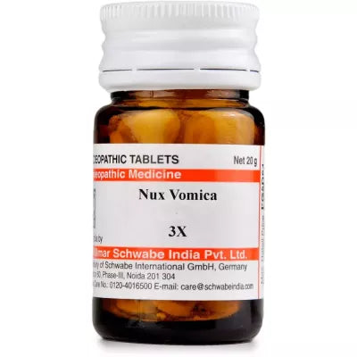 Dr Willmar Schwabe India Nux Vomica Trituration Tablet
