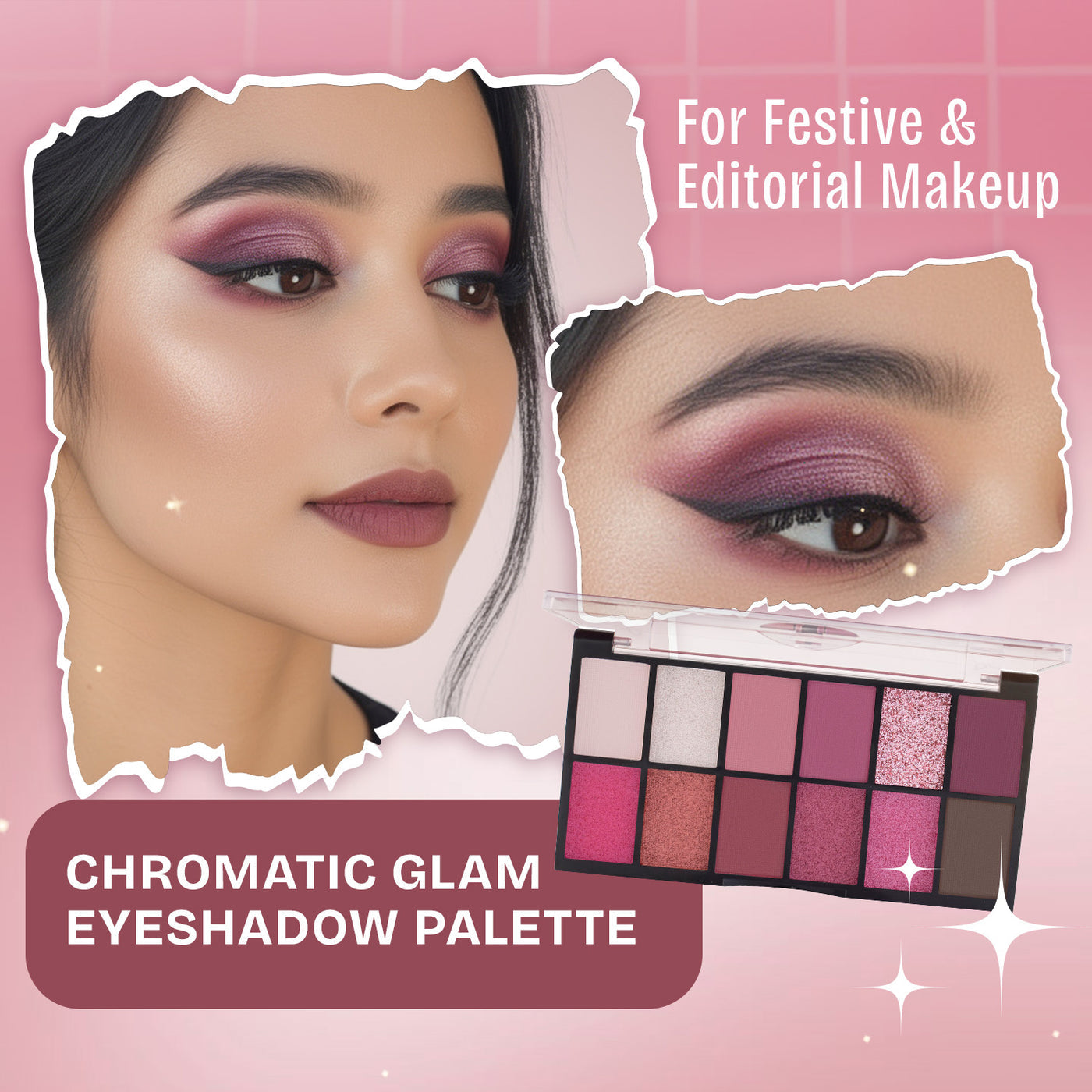 Mars 12 Color Eyeshadow Palette | Dance Of Joy