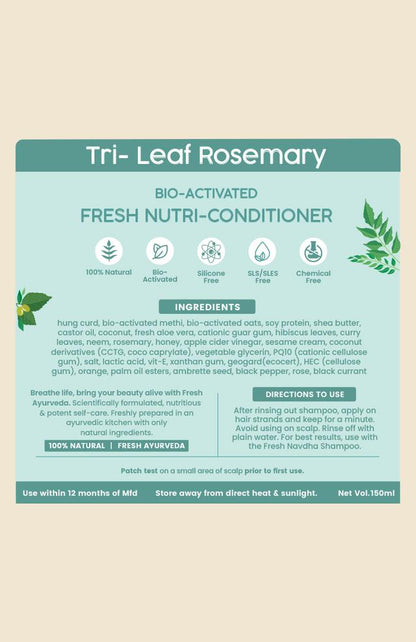 Nat Habit Tri-Leaf Rosemary Nutri Conditioner