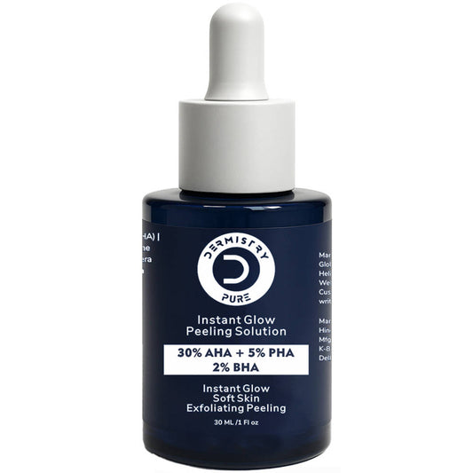 Dermistry AHA BHA Peeling Solution for Gentle Exfoliation & Glow