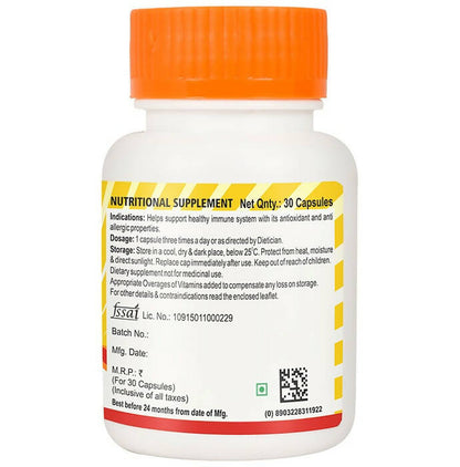 Bakson's Vitamin C Plus & Zinc Capsules - PUSHMYCART