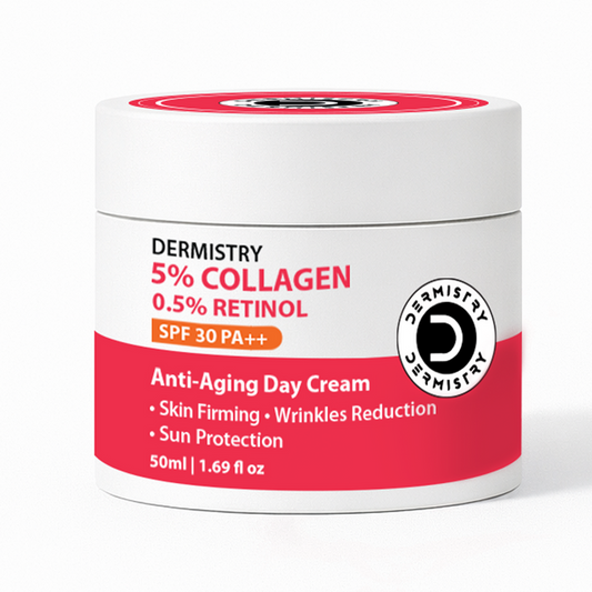 Dermistry Anti-Ageing Retinol Collagen Day Face Cream for Skin