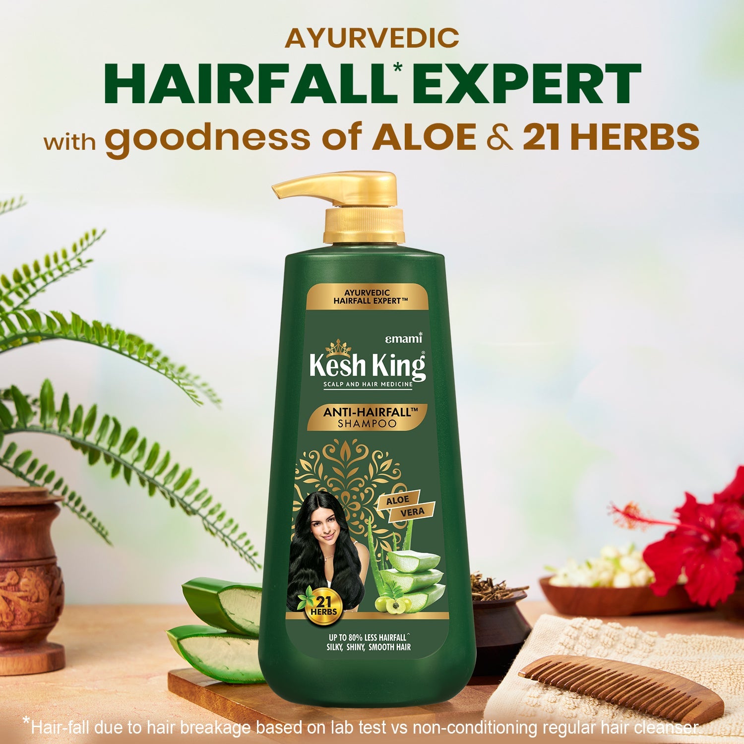 Kesh King Ayurvedic Anti Hair Fall Shampoo