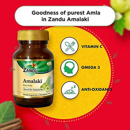 Zandu Amalaki Pure Herbs Capsules