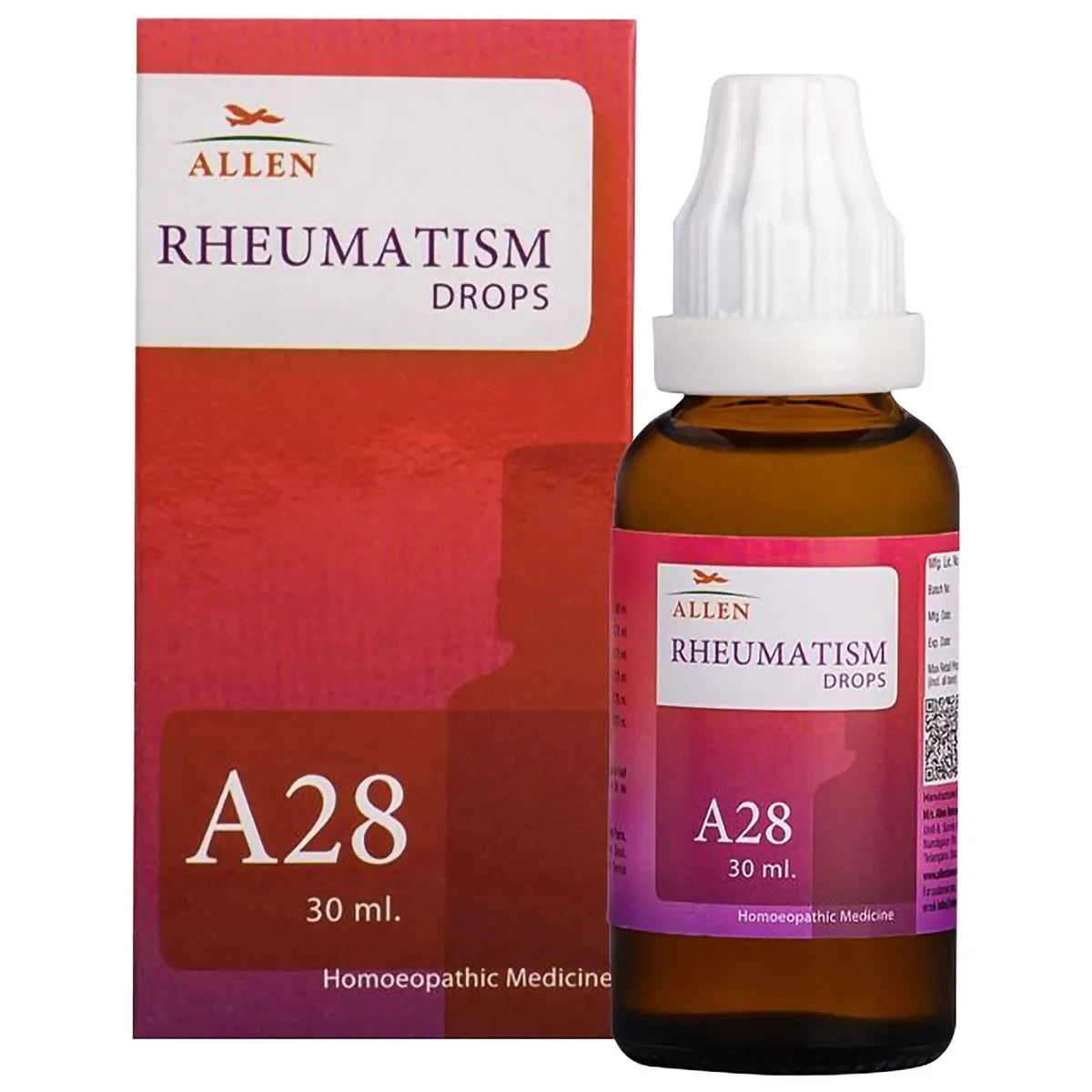 Allen A28 Rheumatism Drop - PUSHMYCART