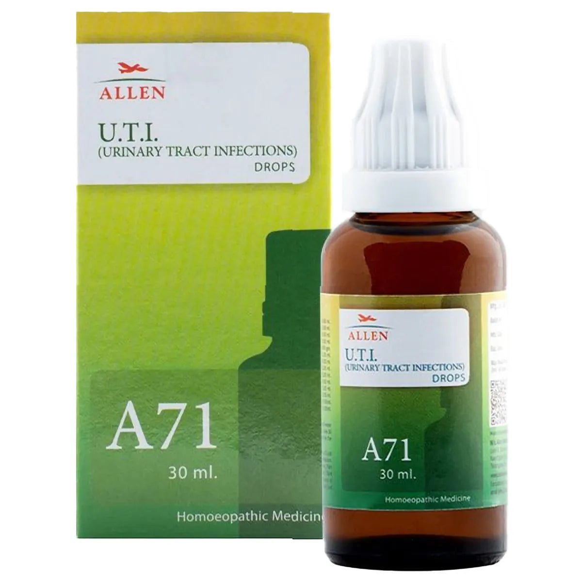 Allen A71 U.T.I. Urinary Tract Infections Drop - PUSHMYCART