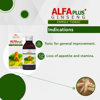 Allen Alfa Plus Ginseng Family Tonic - PUSHMYCART